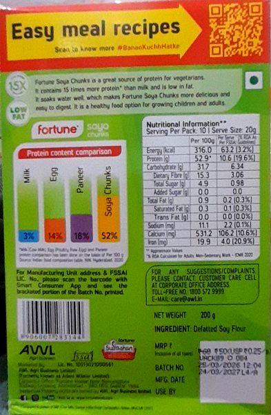 back of pack